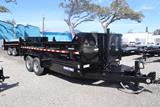 7x16 Telescopic Dump Trailer image 1 image 2 image 3