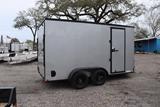 7x14 VNose Cargo Trailer image 1 image 2 image 3 image 4
