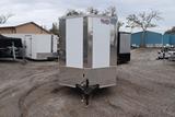 6x12 VNose Cargo Trailer image 1 image 2