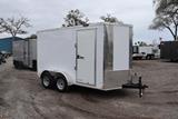 6x12 VNose Cargo Trailer image 1 image 2 image 3