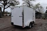 6x12 VNose Cargo Trailer image 1 image 2 image 3 image 4