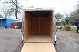 6x12 VNose Cargo Trailer image 1 image 2 image 3 image 4 image 5 image 6 image 7 image 8 image 9 image 10
