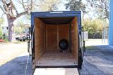 5x10 VNose Cargo Trailer image 1 image 2 image 3 image 4 image 5 image 6